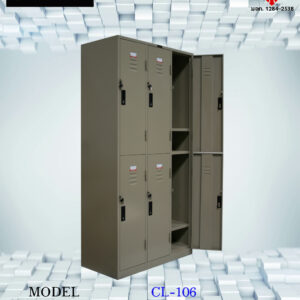 ตู้ล็อคเกอร์ 6 บานประตู มีมาตรฐาน มอก. VICTORY รุ่น CL106TIS